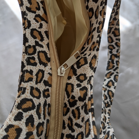 ⚡ LAST ONE⚡XL Leopard Print Shoulder Tote Bag - Picture 8 of 10
